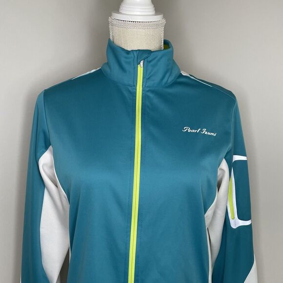Pearl Izumi Infinity Softshell Bike Jacket Waterproof Windproof Zip Up Blue L - Picture 8 of 16